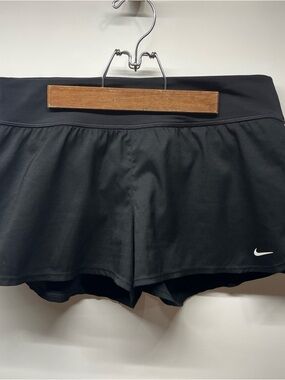 Women’s Nike Swim Board Shorts with Liner, Black, Size M NESS7202